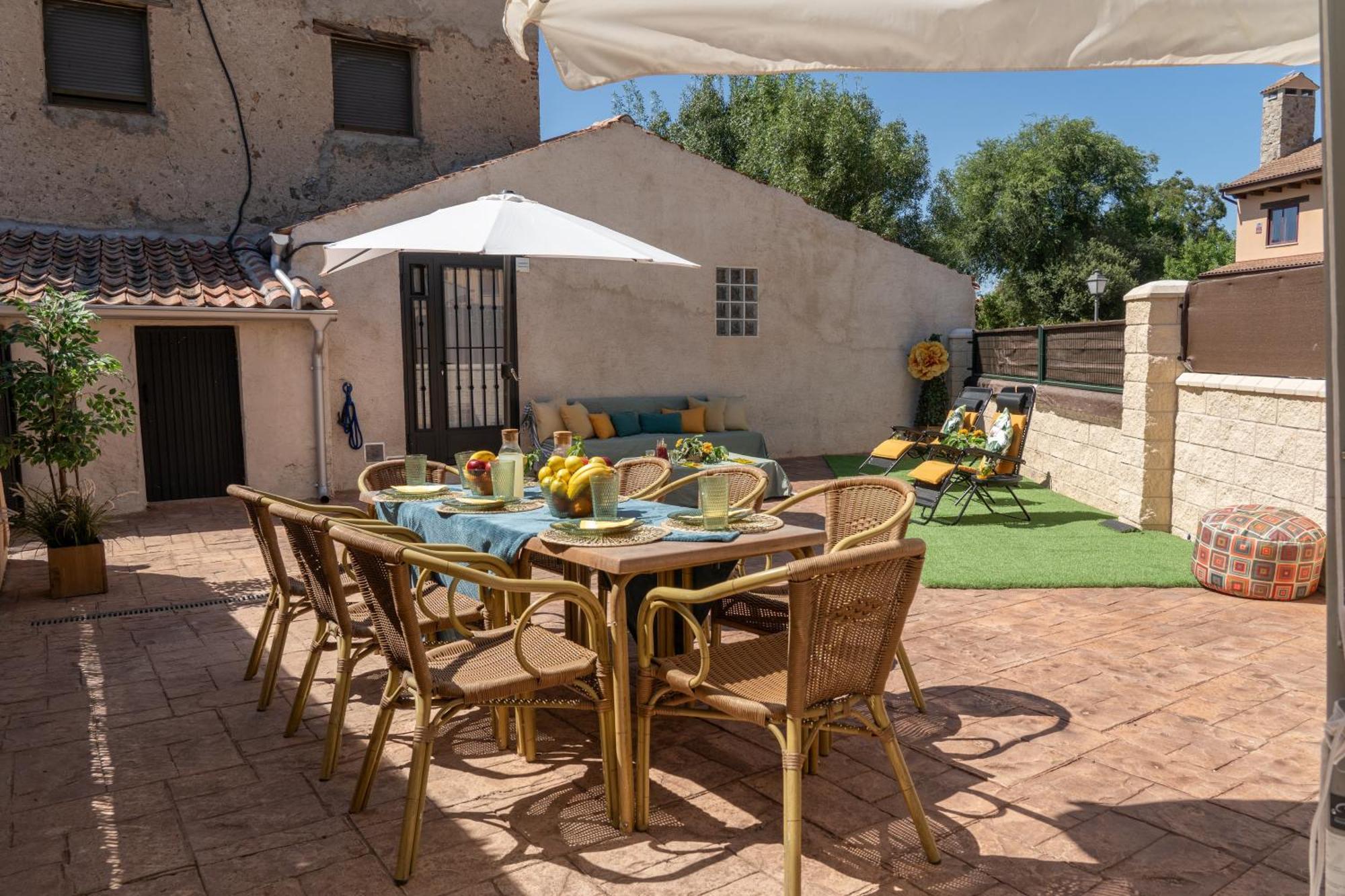 La Casa De La Abuela Mari Villa Trescasas Eksteriør billede
